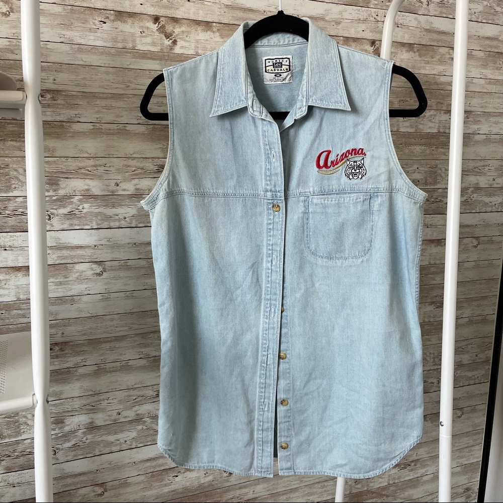 VINTAGE University of Arizona Denim Shirt